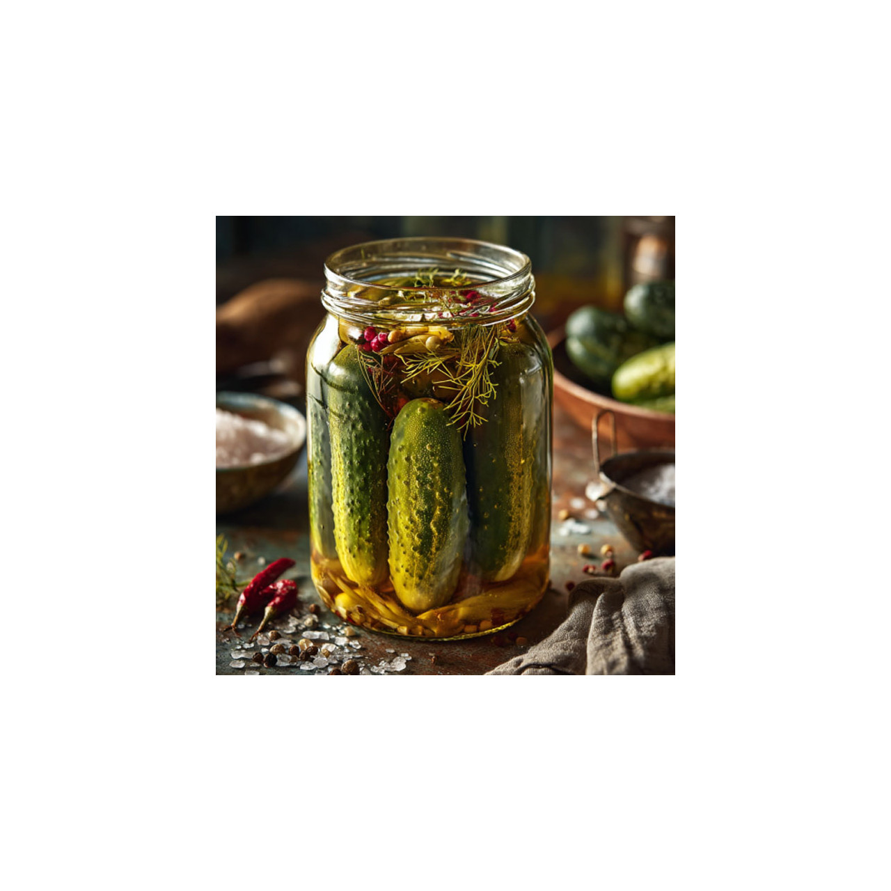 Огурцы маринованные